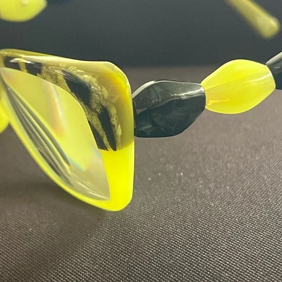 LM3117 La Matta frame with Green and Black leopard glitter with case - Picture 5 of 12